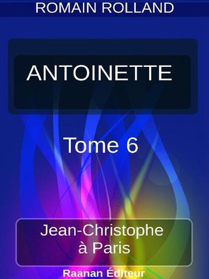 cover image of ANTOINETTE | 6 |